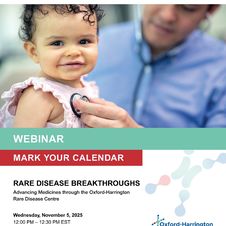 Webinar: Rare Disease Breakthroughs on Nov. 5, 2025